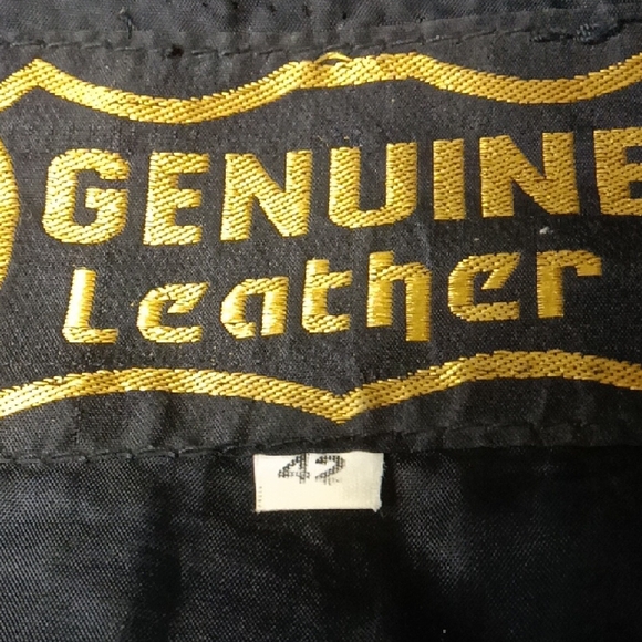 Bad Bones Genuine Leather Vest - Picture 14 of 14